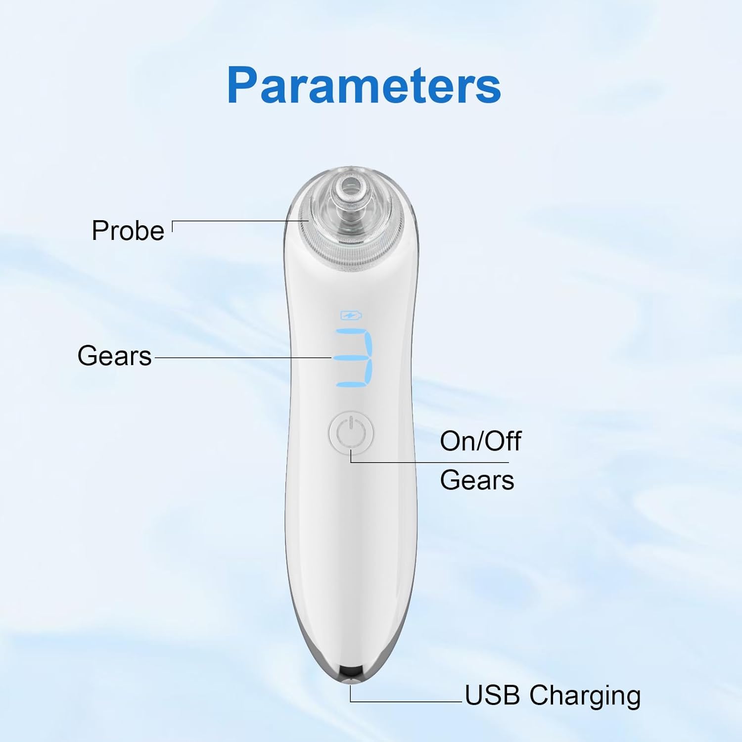 Skinova™ Professional Blackhead Remover & Pore Vacuum Cleaner for Clear, Smooth Skin