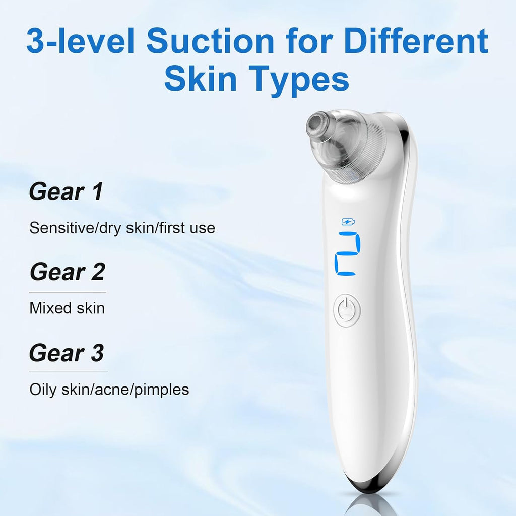 Skinova™ Professional Blackhead Remover & Pore Vacuum Cleaner for Clear, Smooth Skin