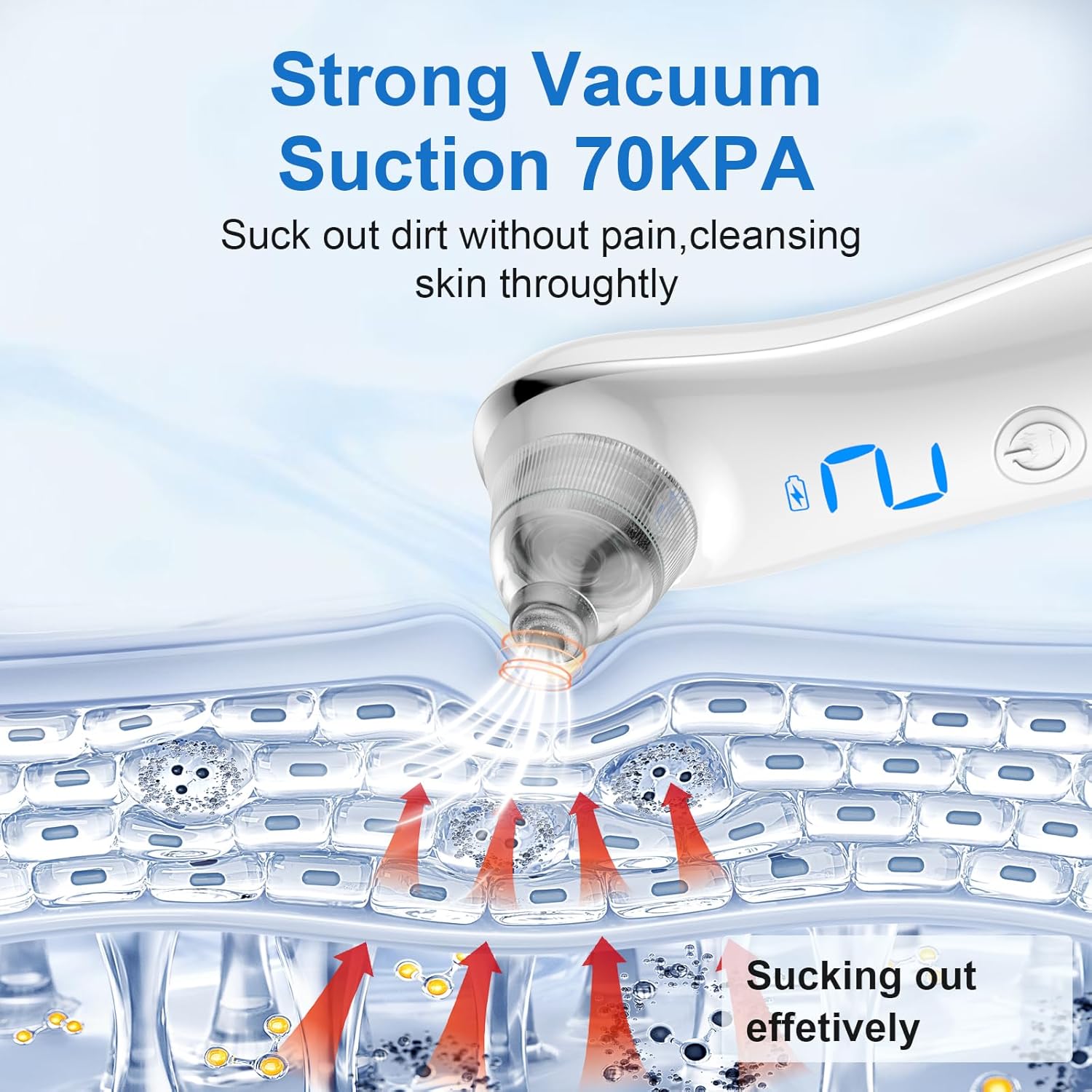 Skinova™ Professional Blackhead Remover & Pore Vacuum Cleaner for Clear, Smooth Skin